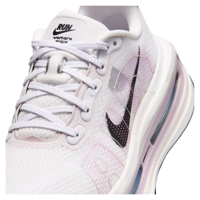 Nike Vomero Premium - Womens Running Shoes - White/Black-Summit White-Bleached Lilac - image 8