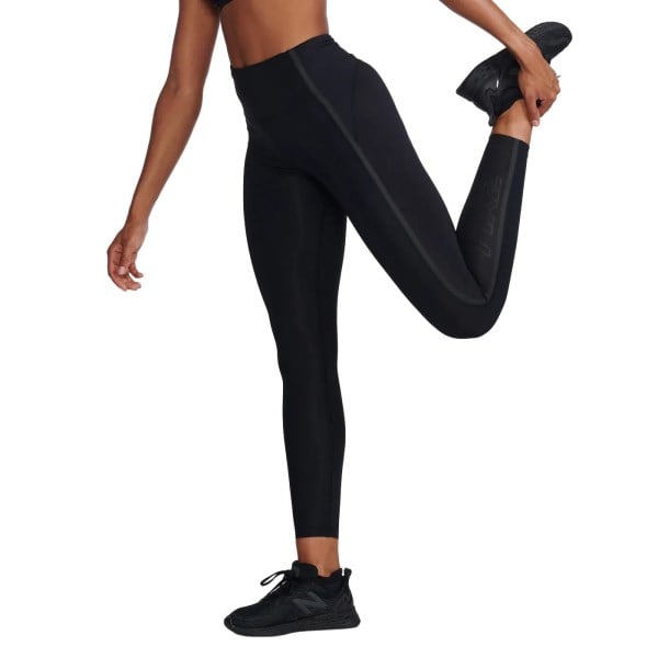 2XU Motion Shape Hi-Rise Womens Compression Tights - Black/Nero