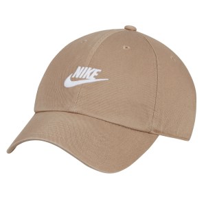 Nike Club Futura Wash Cap - Khaki/White