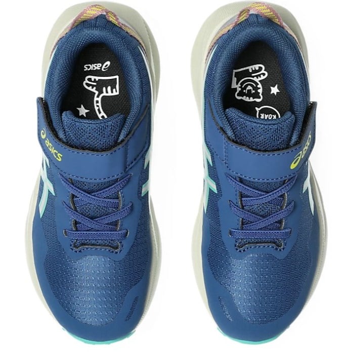 Asics Pre Venture 11 PS - Kids Trail Running Shoes - Twilight Blue/Aurora Green