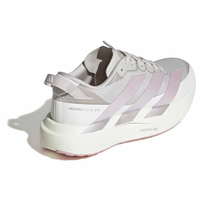 adidas Adizero Evo SL ATR - Womens Running Shoes - Grey One/Ice Purple/White Tint - image 6