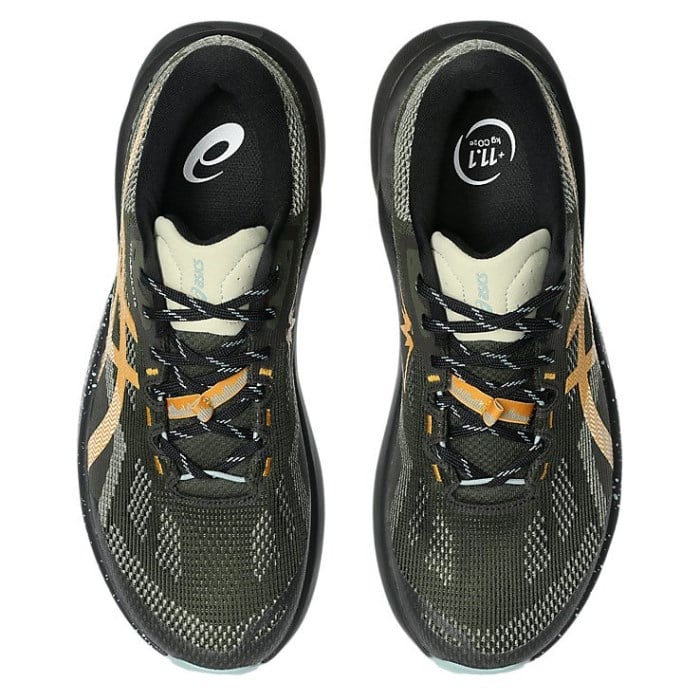 Asics Trabuco 14 - Mens Trail Running Shoes - Vintage Khaki/Black - image 4