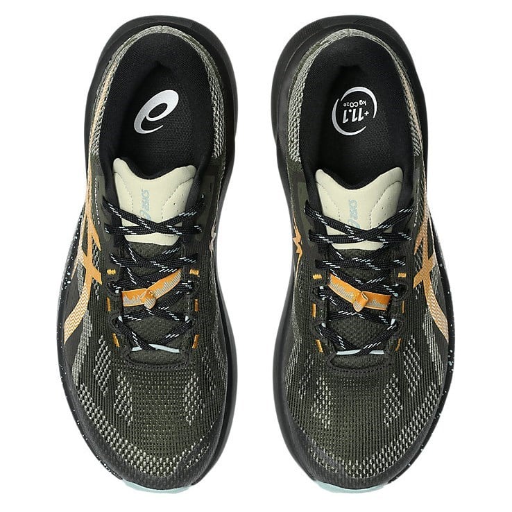 Asics Trabuco 14 - Mens Trail Running Shoes - Vintage Khaki/Black - image 4