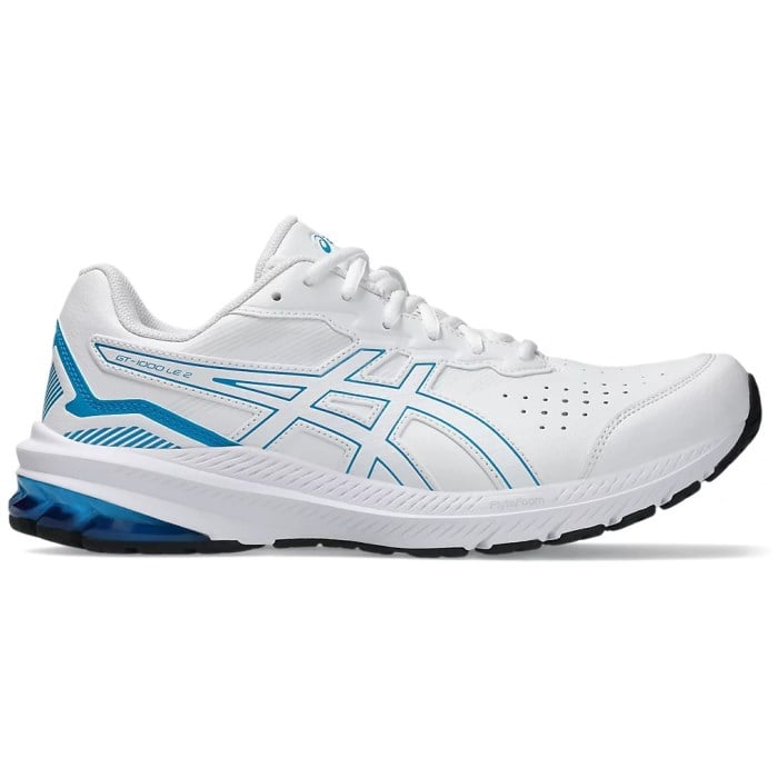 Asics GT-1000 LE 2 - Mens Cross Training Shoes - White/Aegean Blue