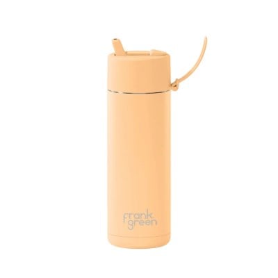 Frank Green Ceramic Reusable Straw Lid Water Bottle - 595ml