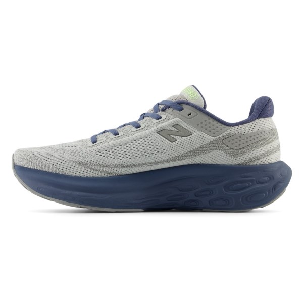 New Balance Fresh Foam X 1080v13 - Mens Running Shoes - Raincloud/Vintage Indigo/Bleached Lime Glo