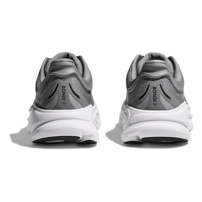 Hoka Bondi 9 - Mens Running Shoes - Galactic Grey/Stellar