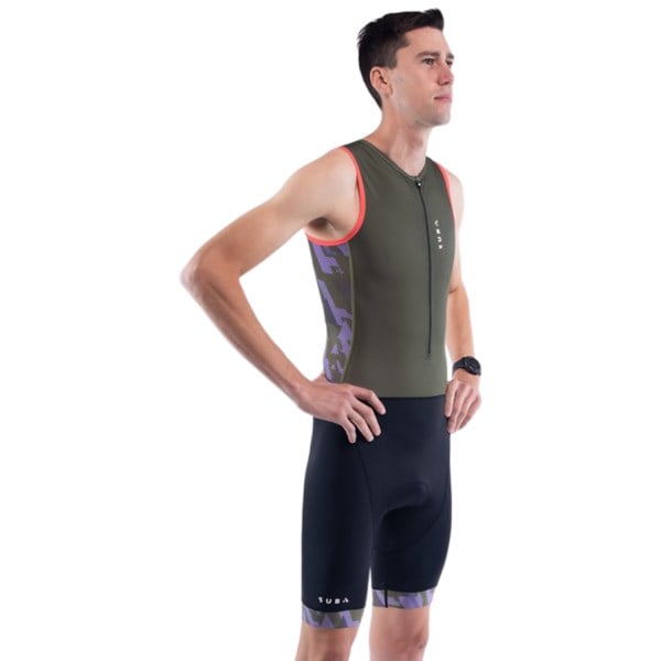 Sub4 Endurance Mens Triathlon Suit - Forest