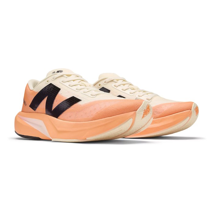 New Balance FuelCell Rebel v4 - Womens Running Shoes - Hot Mango/Angora