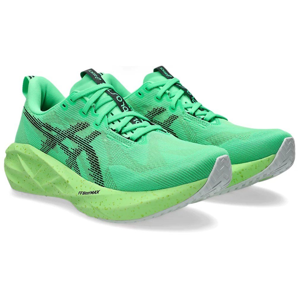 Asics Novablast 5 Ekiden - Mens Running Shoes - Vital Green/Black