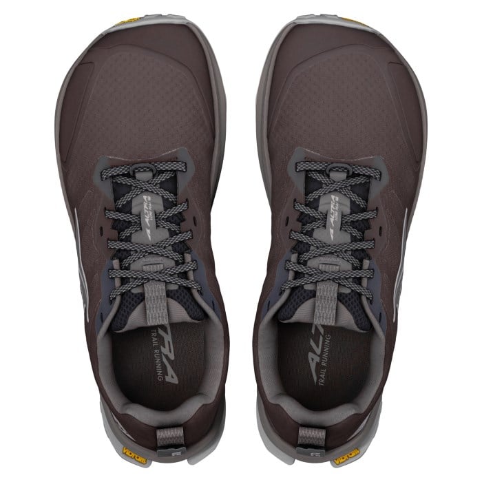 Altra Lone Peak 9+ - Mens Trail Running Shoes - Chocolate Torte Silver/Dark Gull Grey - image 4
