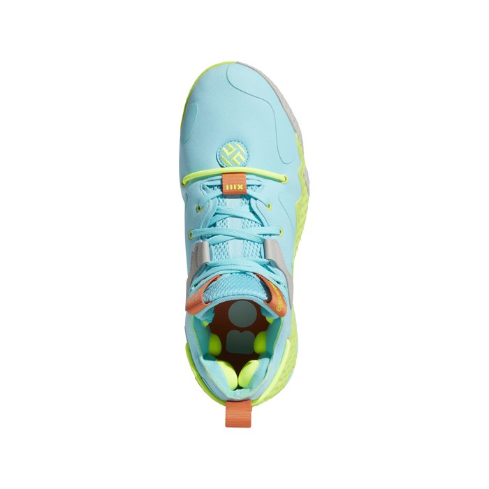 Adidas Harden Vol. 6 - Mens Basketball Shoes - Pulse Aqua/Semi Sol Orange/Solar Yellow