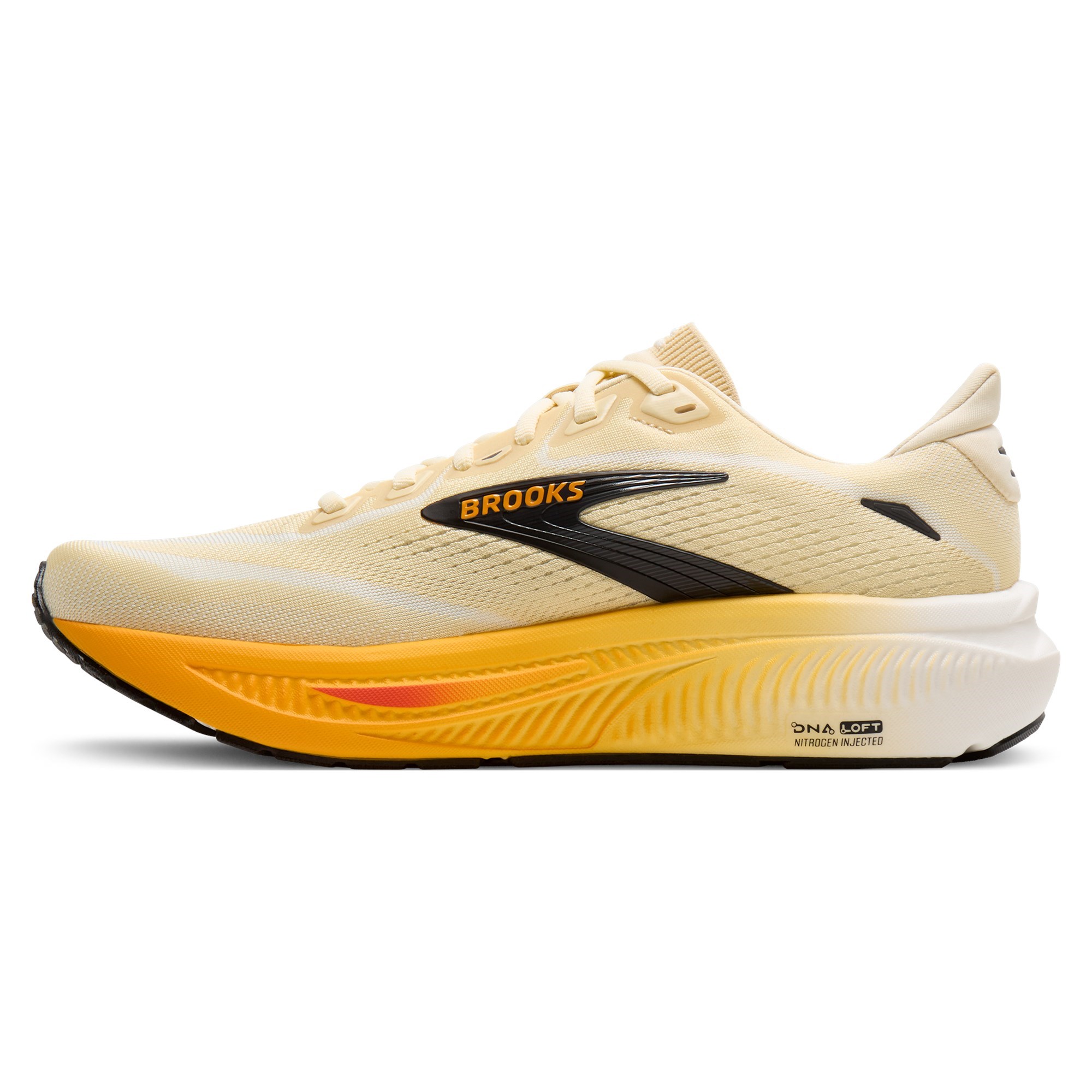 Brooks Ghost 18 - Mens Running Shoes - Rutabaga/Tigerlily/Orange - image 3