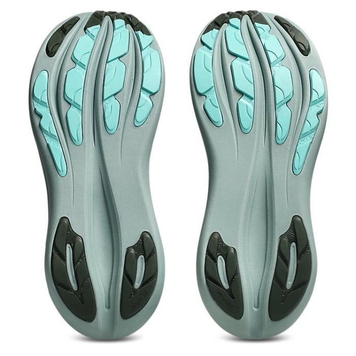 Asics Gel Nimbus 28 TR - Mens Trail Running Shoes - Simply Taupe/Ocean Haze - image 5