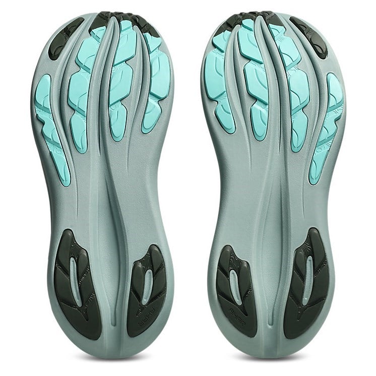 Asics Gel Nimbus 28 TR - Mens Trail Running Shoes - Simply Taupe/Ocean Haze - image 5