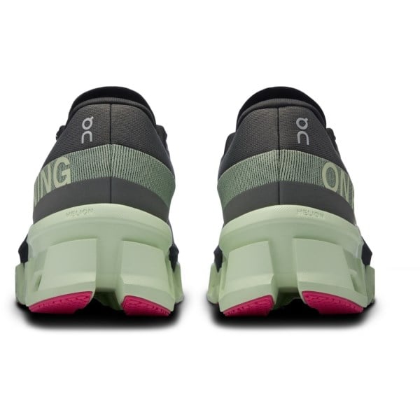 On Cloudmonster 2 - Womens Running Shoes - Asphalt/Lima