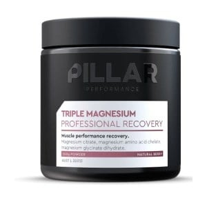 PILLAR Triple Magnesium Professional Recovery Powder - Natural Berry - 200g