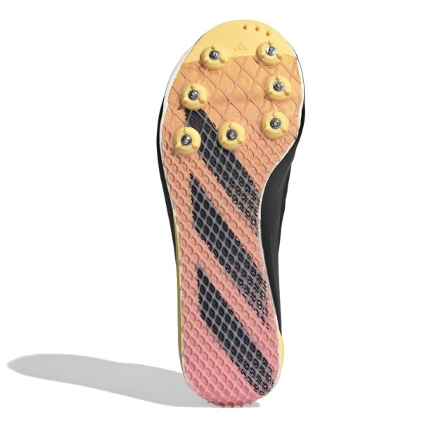 Adidas Adizero TJ/PV - Unisex Triple Jump/Pole Vault Spikes - Core Black/Zero Metallic/Spark