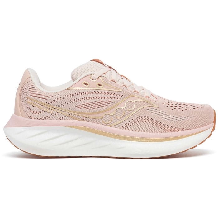 Saucony Ride 18 - Womens Running Shoes - Cameo/Peony