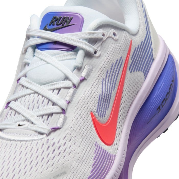 Nike Vomero 18 - Womens Running Shoes - White/Hot Lava/Violet Mist/Sapphire