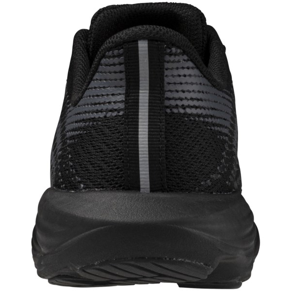 Mizuno Wave Enerzy Rider Jr - Kids Running Shoes - Black/Silver/Ebony