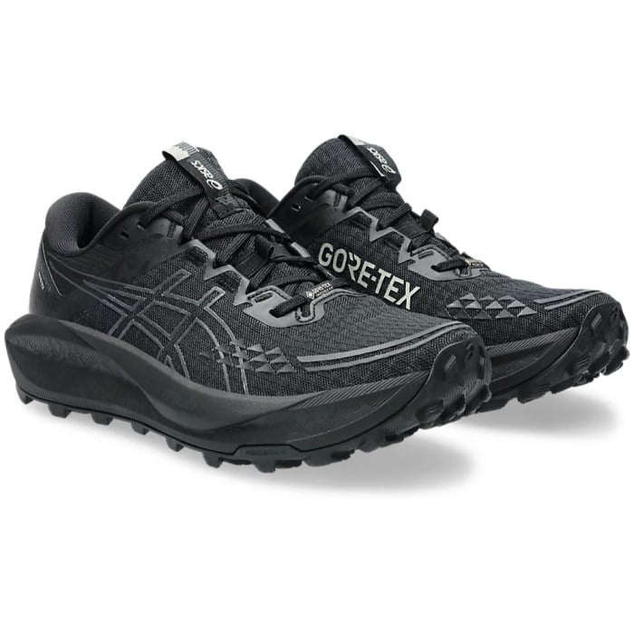Asics Trabuco 13 GTX - Womens Trail Running Shoes - Black/Graphite Grey