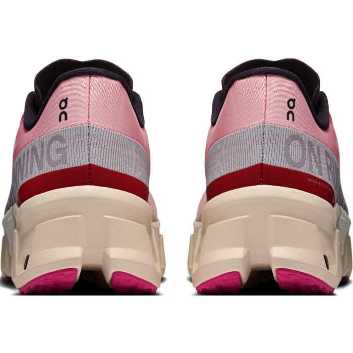 On Cloudmonster Hyper - Womens Running Shoes - Red/Cream