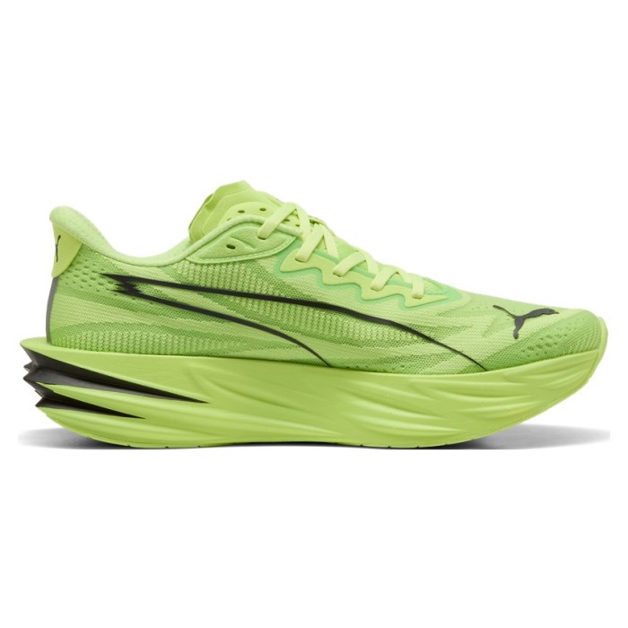 Puma Deviate Pure Nitro - Mens Running Shoes - Sunny Lime/Puma Black - image 3