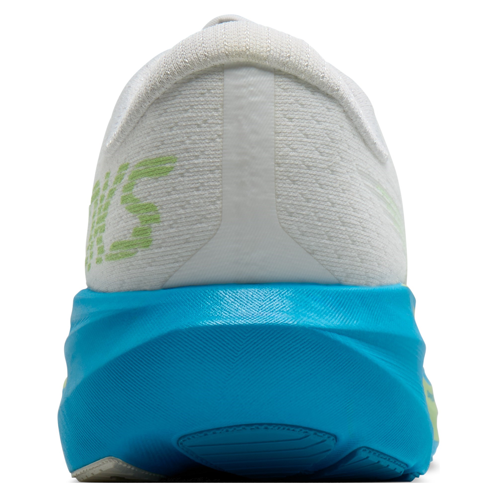 Brooks Ghost Amp - Mens Running Shoes - White/Blue/Paradise Green - image 5