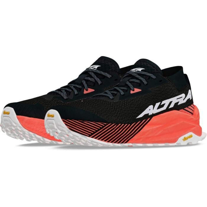 Altra Olympus 275 - Womens Trail Running Shoes - Coral/Black