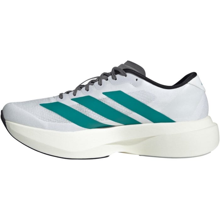 Adidas Adizero Evo SL - Mens Running Shoes - Cloud White/Pure Teal/Grey Four