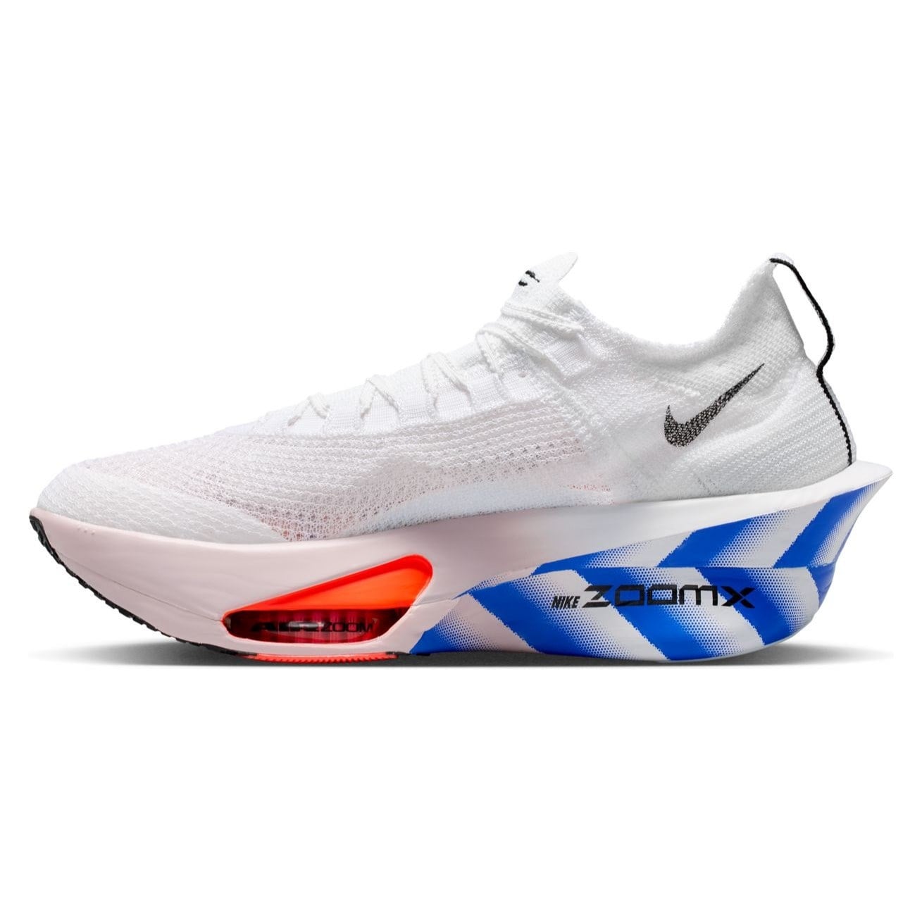Nike Alphafly 3 CM - Unisex Road Racing Shoes - White/Black/Platinum Violet/Silt Red - image 2