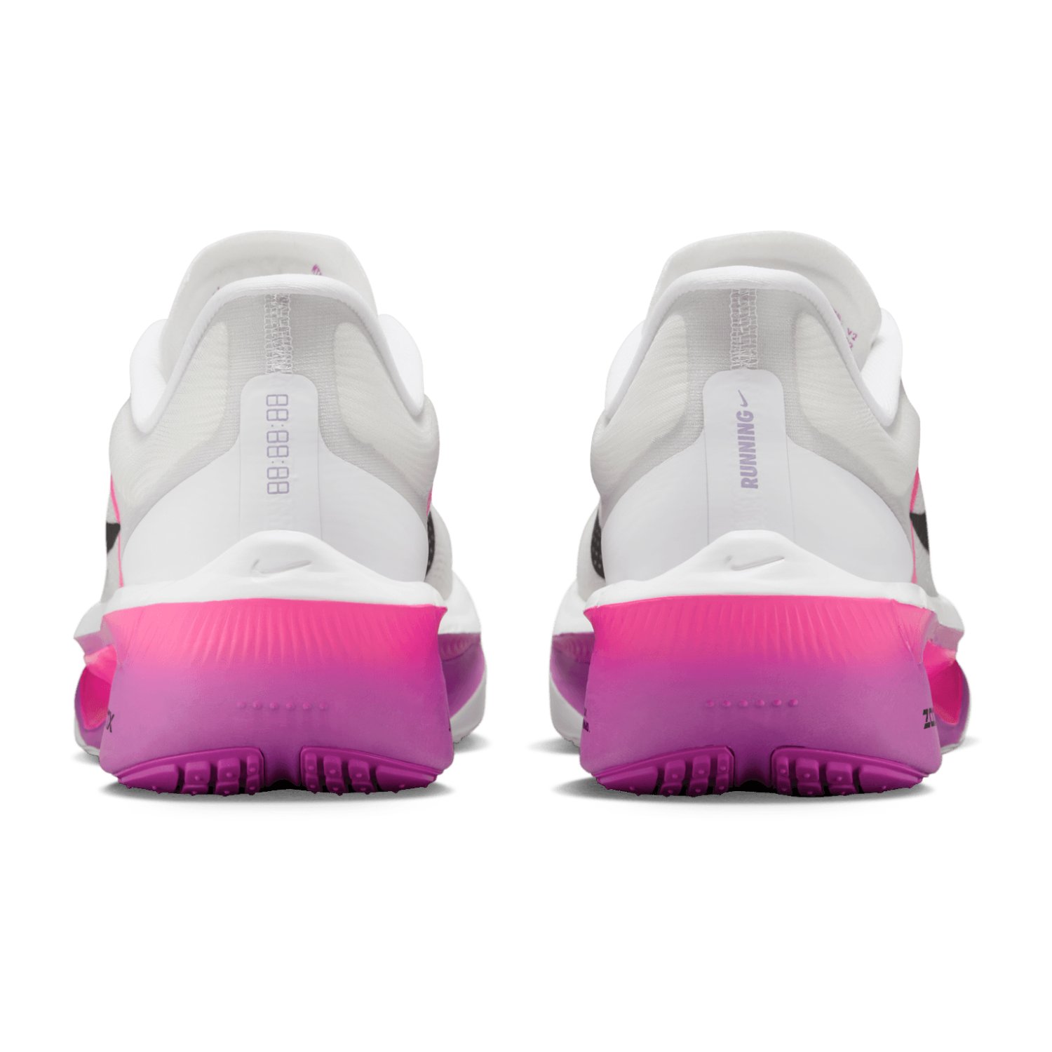 Nike Zoom Fly 6 - Mens Running Shoes - White/Black/Vivid Grape/Hyper Pink