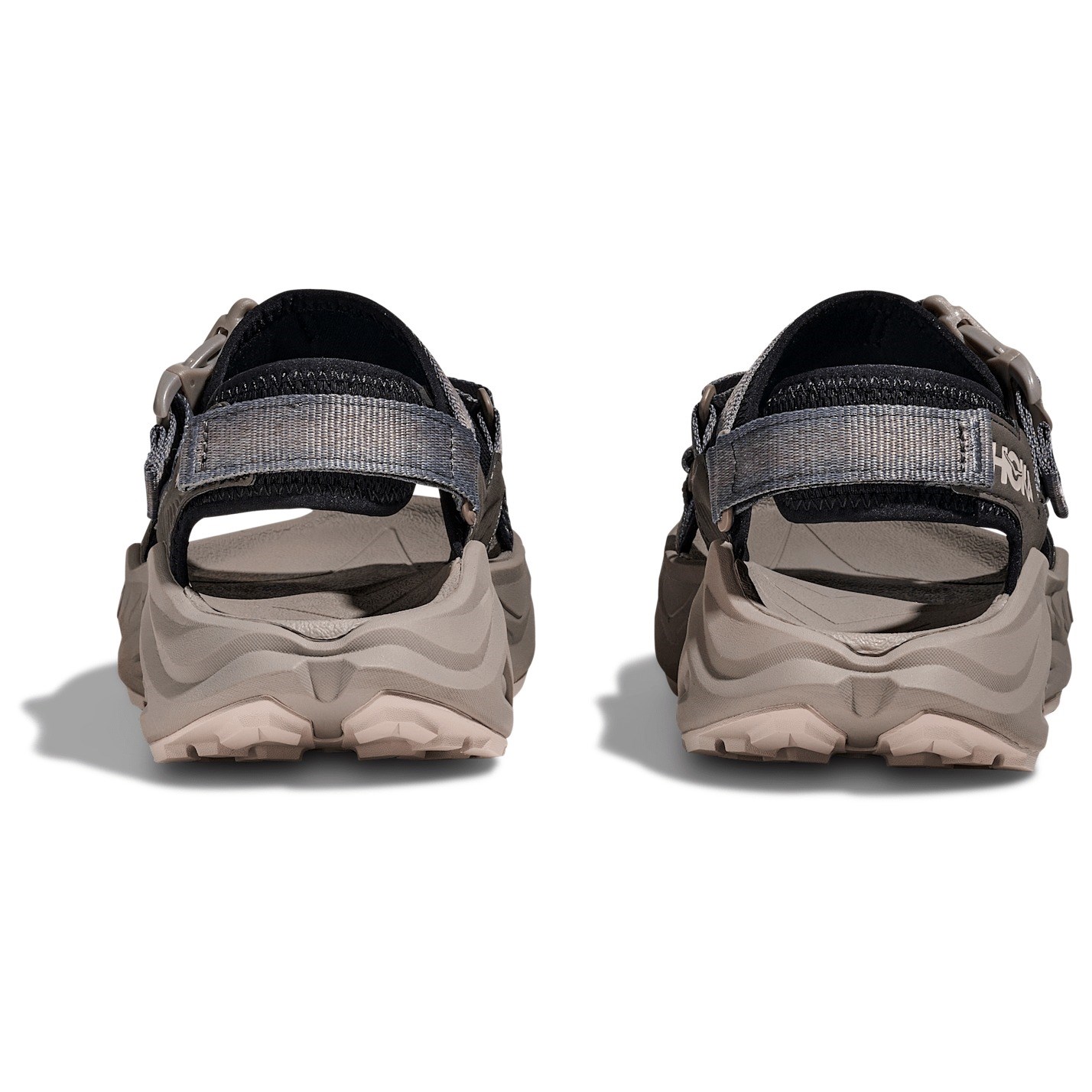 Hoka Infini Hike TC - Mens Hiking Sandals - Black/Cement