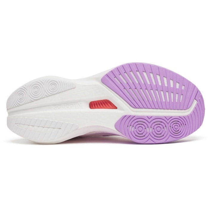 Saucony Endorphin Speed 5 - Womens Running Shoes - White/Crocus