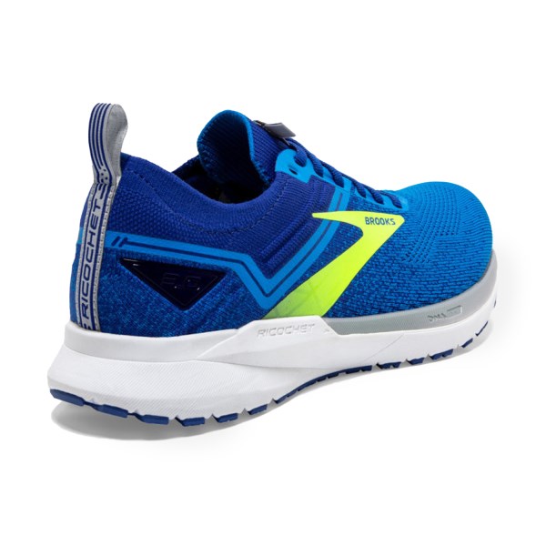 Brooks Ricochet 3 - Mens Running Shoes - Blue/Nightlife/Alloy