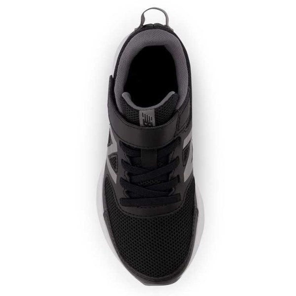 New Balance 570v3 Velcro - Kids Running Shoes - Black/White