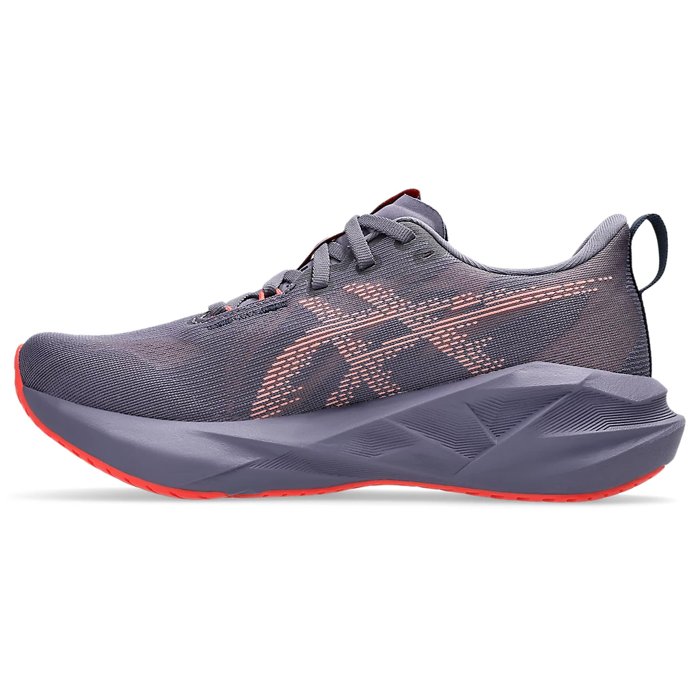 Asics NovaBlast 5 - Womens Running Shoes - Greyish Purple/Coral Reef