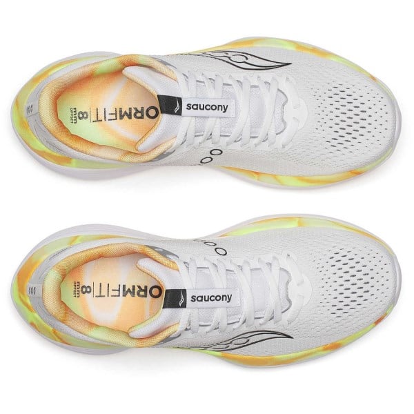 Saucony Endorphin Trainer - Mens Running Shoes - White/Black