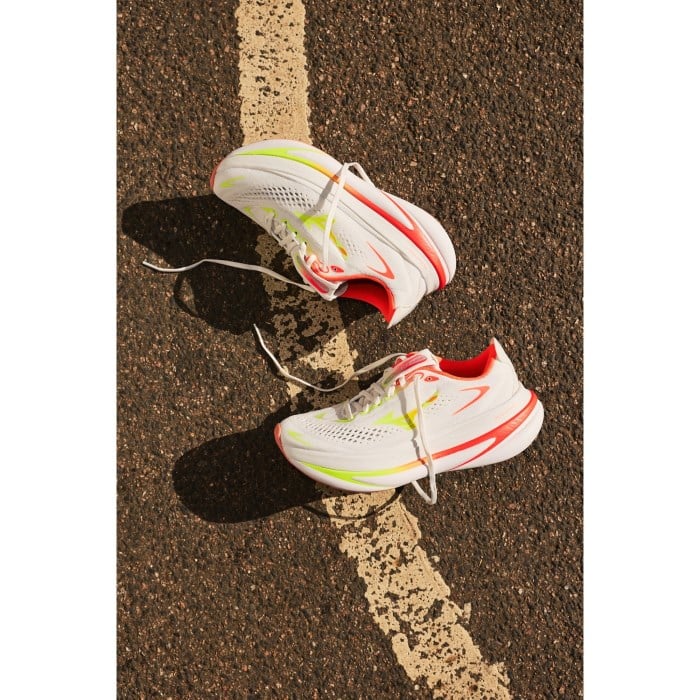 Mizuno Wave Sky Prime - Womens Running Shoes - GF White/Lime Pulp/Lava Orange - image 10