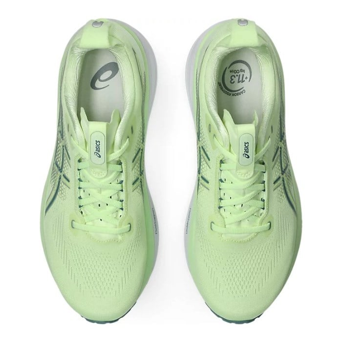 Asics Gel Kayano 33 - Mens Running Shoes - Illuminate Yellow/White - image 3