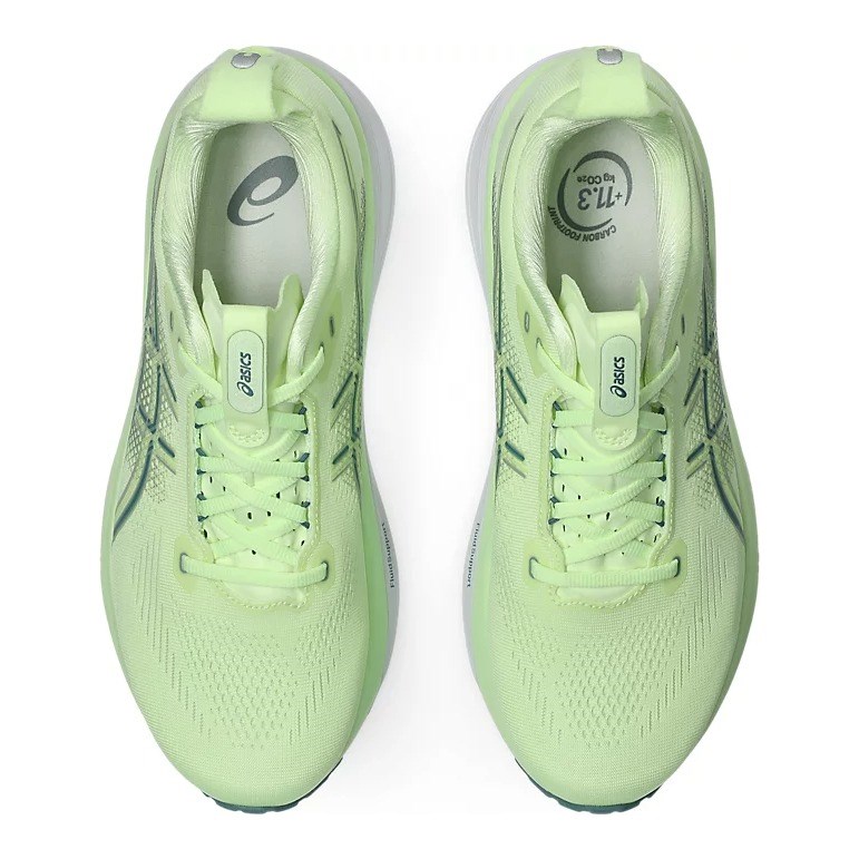 Asics Gel Kayano 33 - Mens Running Shoes - Illuminate Yellow/White - image 3