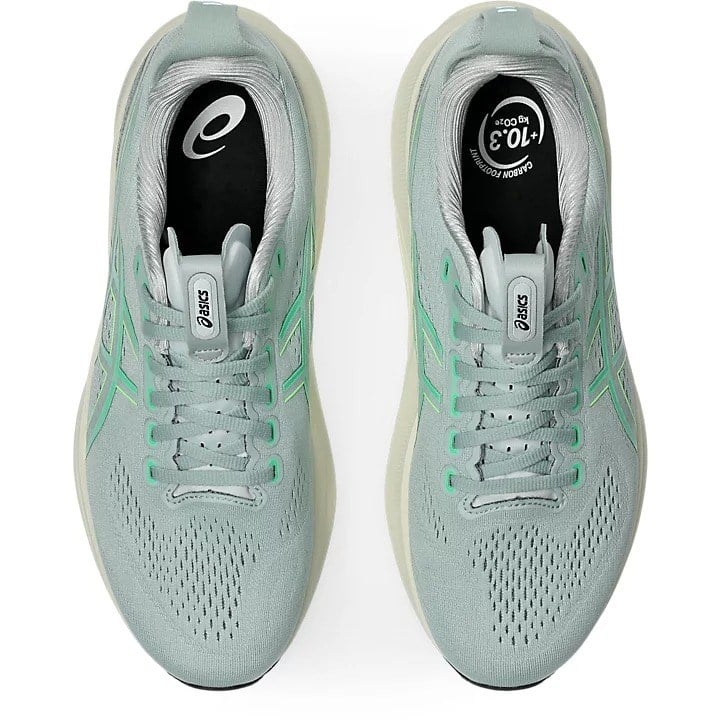 Asics Gel Kayano 32 - Mens Running Shoes - Cold Moss/Vital Green