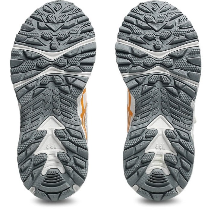 Asics Gel Trigger 12 TX PS - Kids Cross Training Shoes - White/Yamabuki