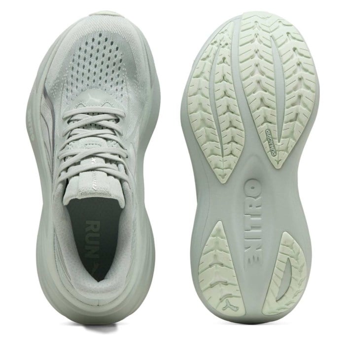 Puma MagMax Nitro 2 - Womens Running Shoes - Creme De Mint/Sage Glow - image 3