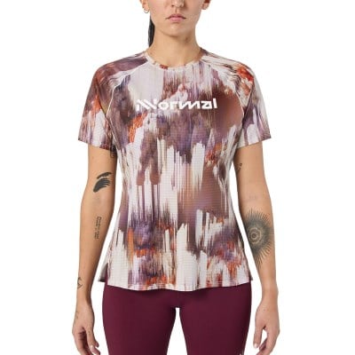 NNormal Race 02 Womens Running T-Shirt - Print