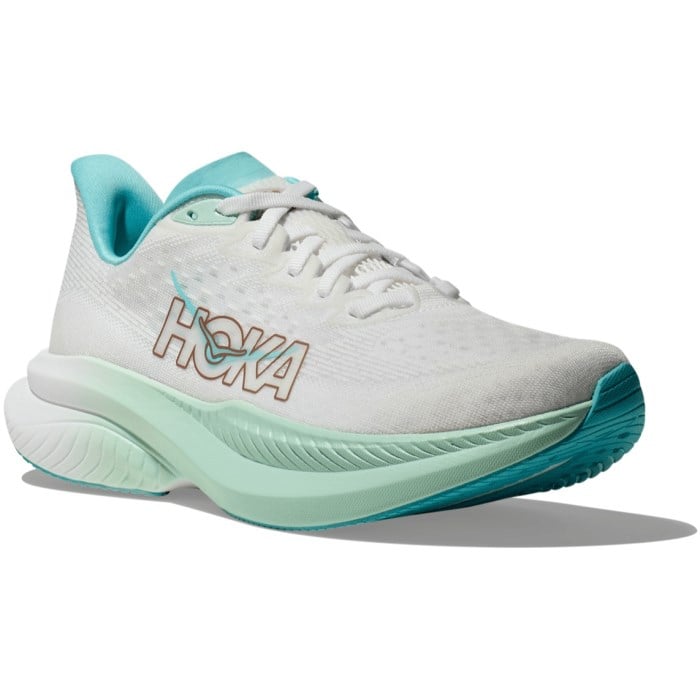 Hoka Mach 6 - Womens Running Shoes - Frost/Rose Gold