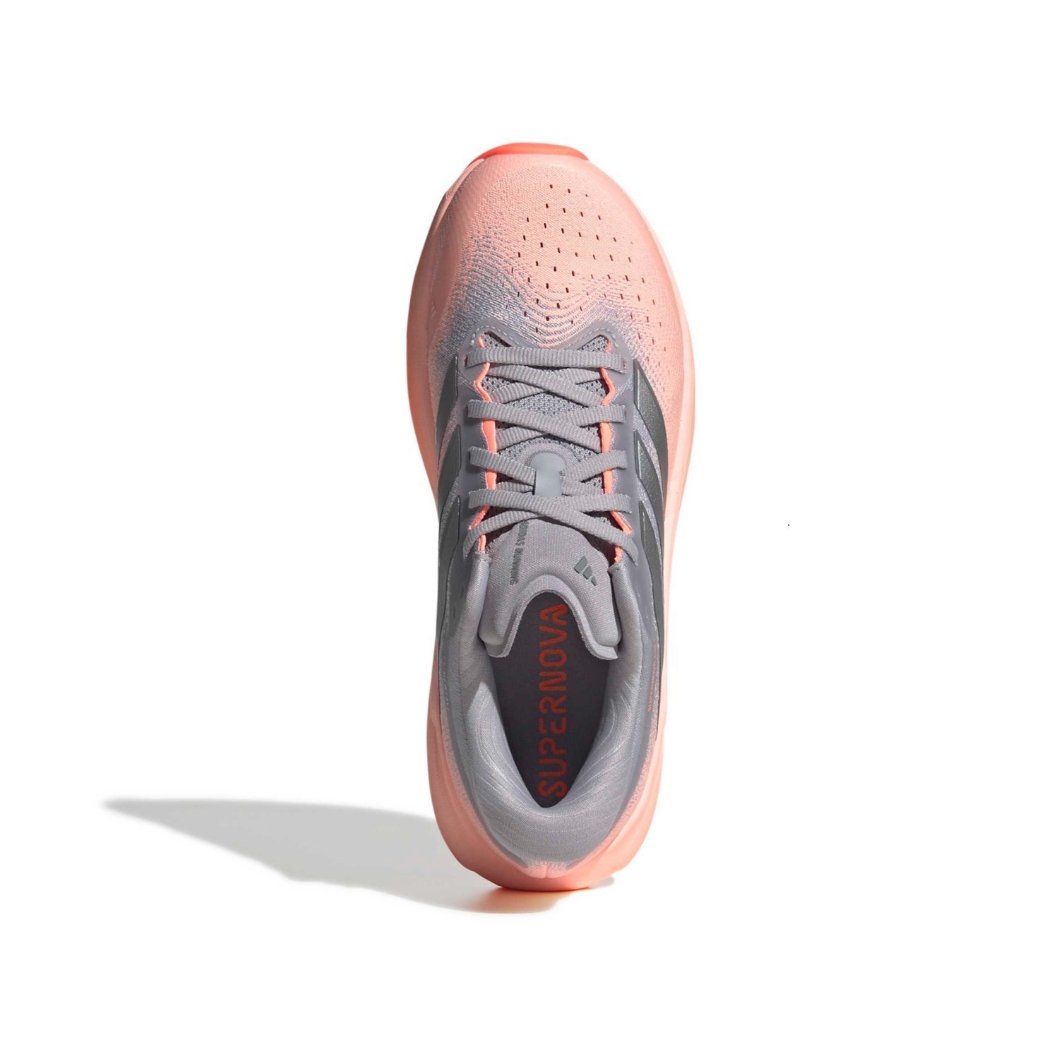 adidas Supernova Rise 3 - Womens Running Shoes - Clear Orange/Silver Metallic/Glory Grey