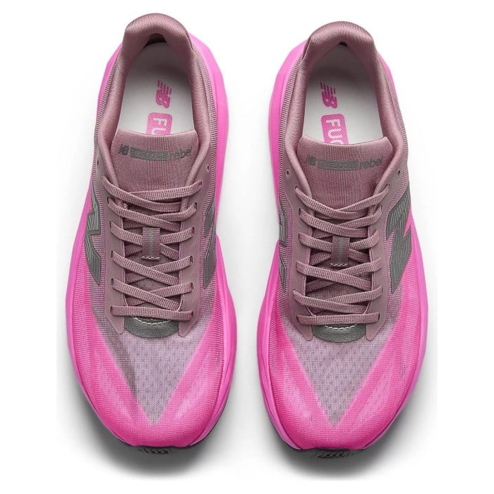 New Balance FuelCell Rebel v5 - Mens Running Shoes - Pink Heat/Rosewood