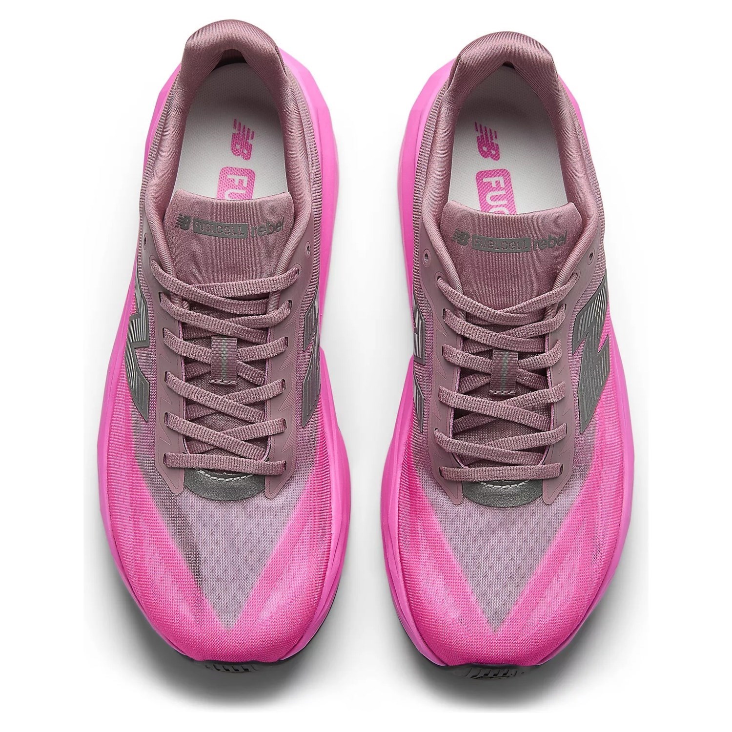 New Balance FuelCell Rebel v5 - Mens Running Shoes - Pink Heat/Rosewood